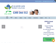Tablet Screenshot of cleancarpetsbrisbane.com.au